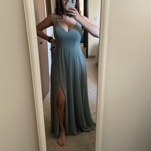 Kennedy Blue Bridesmaid Dress - Kimmy in Moss